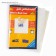 Self -adhesive film, 50 x 36 cm, transparent, 10 sheets, 50 μm, mix