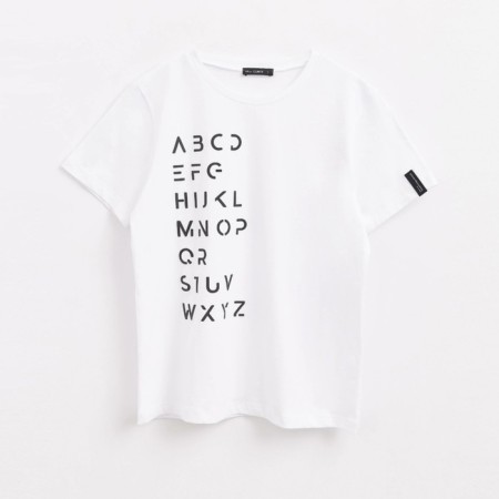 Female T -shirt, size l, white color-5