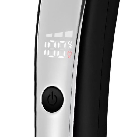 Hair Trammer KitFort KT-3131, 4 nozzles, battery, silver-member-3