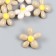 Busina for creativity plastic "Chamomile" Gloss Mix 1.2x3x3 cm