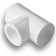Aqualink tee, polypropylene, d = 90 mm