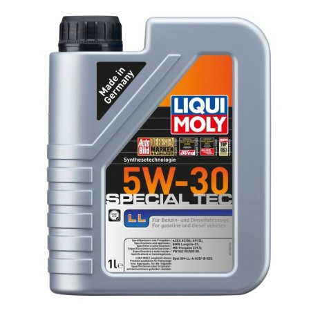 Motor oil Liquimoly Special Tec LL 5W-30 SL A3/B4, NS-Synthetic, 1 liter