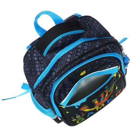 School backpack 38 x 29 x 14.5 cm, Hatber Ergonomic Light, "Old Gamer" NRK_15149-7