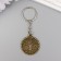 Froder Metal "Wood with roots in the circle" 2.8x2.8 cm