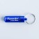 The addressee for investing is wide, capsule 5.2x1.4 cm, blue color