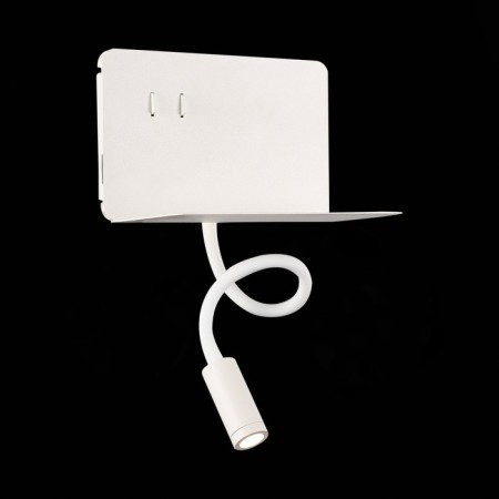 Wall lamp ST LUCE. SL1576.501.02. 2x3 watts, LED, 4000K, 470 LM, 20x15 cm, white color-4