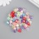 Beads for creativity plastic "Tulip" color mother -in -law set 50 pcs 1.1x1.1x0.9 cm