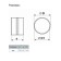 Round channels zein, d = 150 mm, ventilation