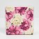 Cookie box, confectionery packaging with PVC lid, “you with love”, 13 x 13 x 3 cm