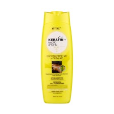 Cream-shampoo BITEX, Keratin & Argan oil, “Restoration and Nutrition”, for all types of hair, 500 ml