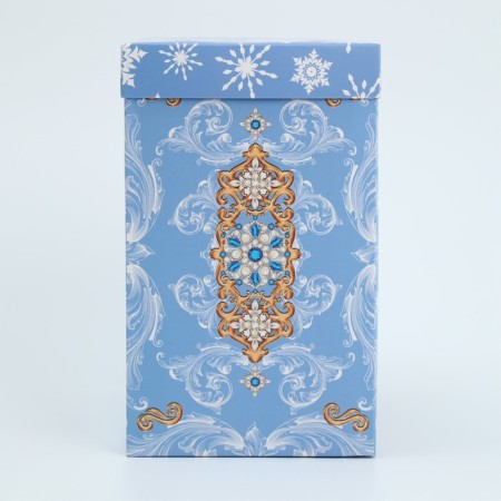 Folding box with 3D effect "Happy New Year", 18 x 14 x 23 cm, New Year-2
