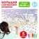 Reusable coloring "Magic world of unicorns"