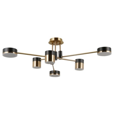 LED LED GerHort G61420/6BRS+MBK MBK+BRS, 6XLED, 26x80x80 cm, bronze color