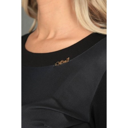 Women's dress, size 44, black color-2