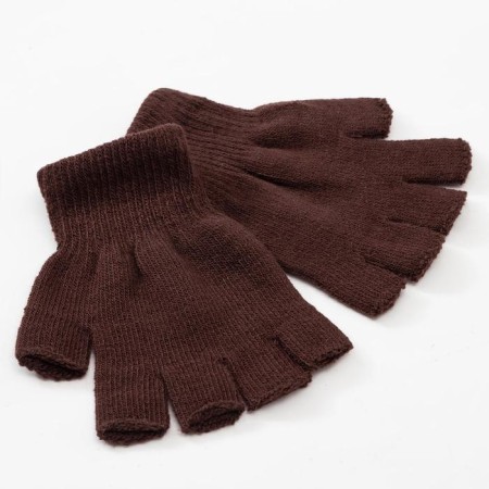 Minaku mittens, col. brown, rr 15 (6-8 years)