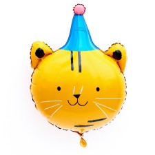 Шар фольгированный 30" "Котик именинник"
