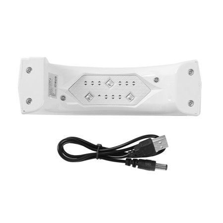 Luazon Luf-11, LED, 9 W, 3 diode, Timer 60 C, USB, white, white-4