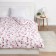 Crystick 1.5 joint venture and I "Eucalypt" color pink, 147x210 ± 3, 100% cotton, calico, 120 g/m