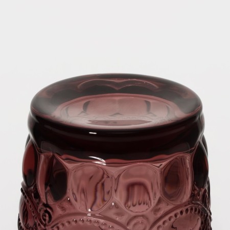 Glass glass Magistro "La-Channel", 350 ml, pink color-2