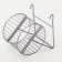 Wheel for rodents metal, crossbars, 9 cm, chrome