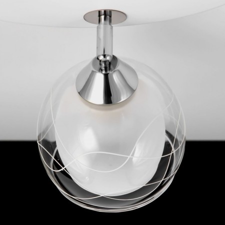Citilux “Samba” CL158131, 36x36 cm, 3x75W, E27, black and white color-8