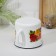 Cylindrical kettle, 1 l, dree mix, induction, white color