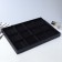 Decoration for jewelry 12 cells, phlock, 35 × 24 × 3, black color