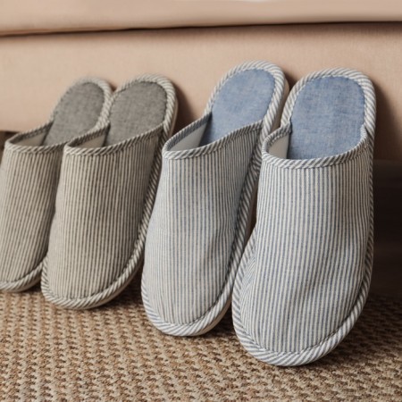 Male slippers, size 44-45, blue color-1