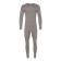 Male thermal underwear (jumper, trousers) minku color gray, size 56