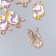 Decor for creativity metal, enamel "Unicorn with mane" 1.5x1.3 cm