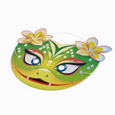 Mask Carnival New Year's “Milashka” for the New Year, holography, 26.3 x 18.8 cm-2