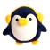 Soft toy "Penguin in Headphones", color mix