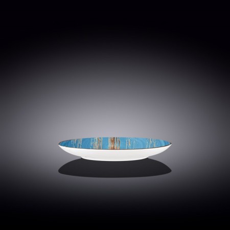 Round -round Wilmax England Scratch, D = 18 cm, blue color-1