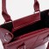 Bag Women's Tout with zipper, burgundy color