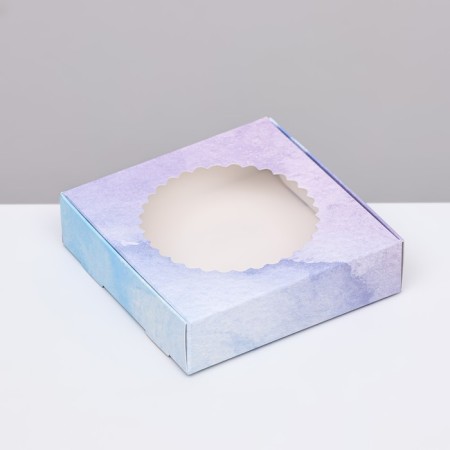 Box the team with the window, "Heavenly", 11.5 x 11.5 x 3 cm-1