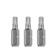 Bit KWB Industry, Torx6, steel TQ60, 25 mm, 3 pcs