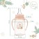 Little Prince flap for feeding, New Year's, classic throat, 150 ml., 0 months, cylinder, with handles, gift packaging