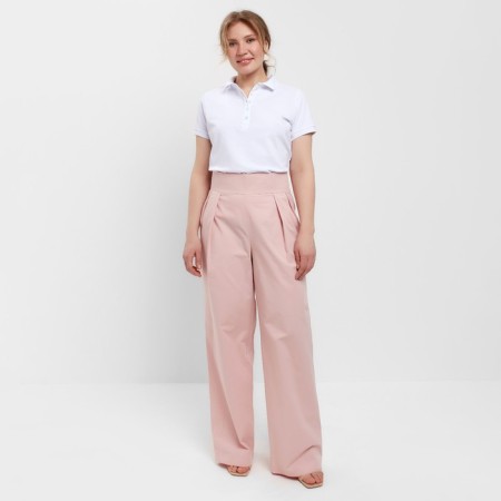 Women's pants minku: enjoy color pink, size 52-3
