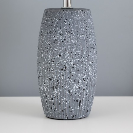 Table lamp "Dandan" 1x40W E14 gray 20x20x34cm-3