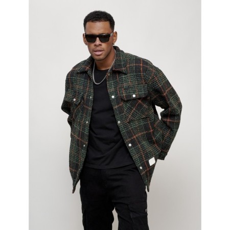 Male windbreaker, size 56, green color-8