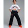 Dressed pants for the boy PlayTode, height 134 cm