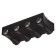 Lamp "BISO" 8XLED 8W 4000K IP66 black 19x4.5x8 cm