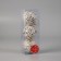 Set of balls plastic D-8 cm, 3 pcs "Thiago" white