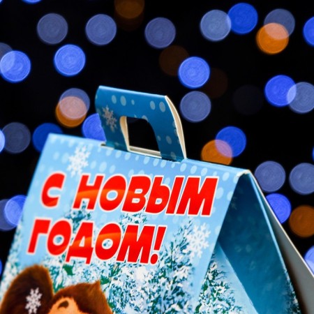 Gift box "Cheburashka", house, 12 x 8.5 x 17.5 cm-4