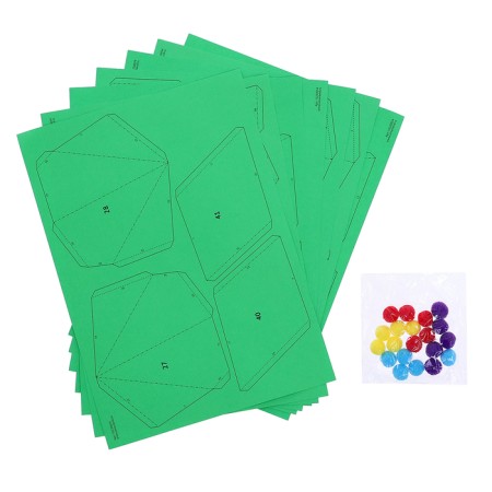 Unicon polygonal designer "Christmas tree", 42 details-1