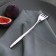 Dining Dilan "Ravington", length 20.1 cm, thickness 1.2 mm, silver color