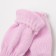 Mitten mittens for a girl, pink color, size 10