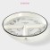 Porcelain plate for proper power supply, D = 23 cm