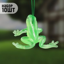 A set of luminous pendants 