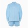 Women's costume (shirt, shorts) minku: oversize color blue, size 44